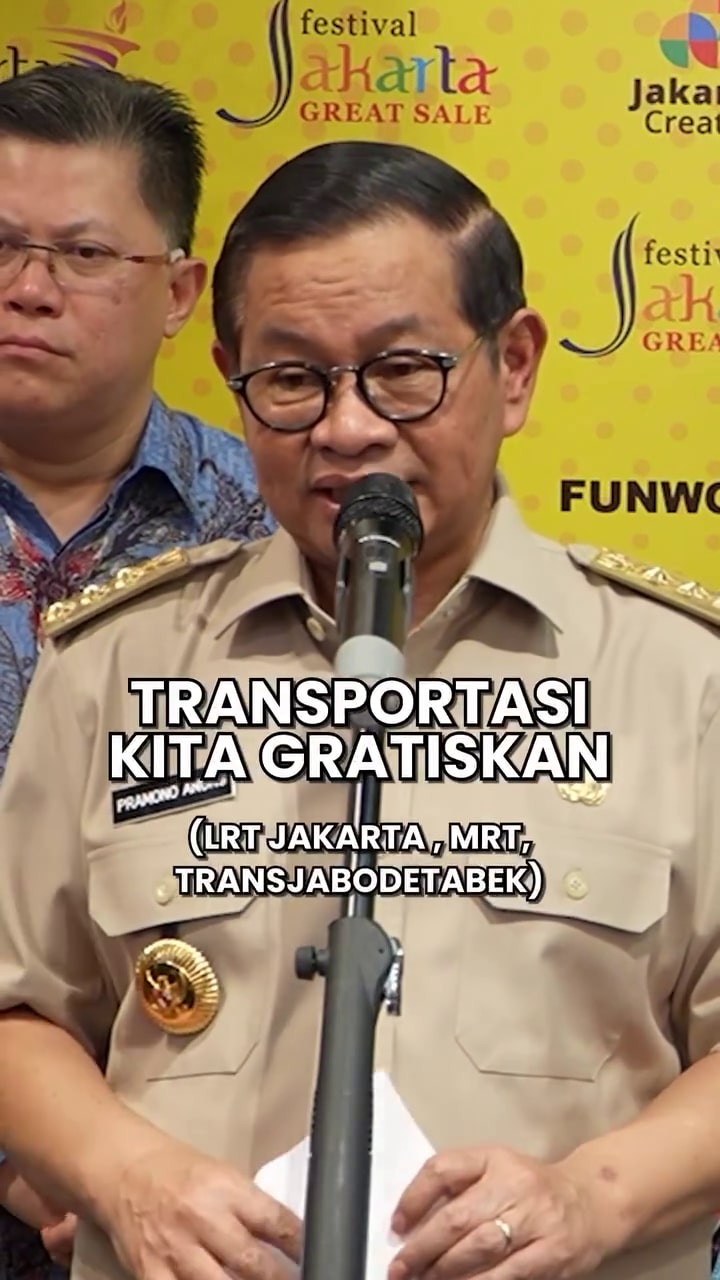Selamat Menikmati yang bisa Dinikmati ya di Hari Lahir Kota Jakarta ke-498 (Minggu, 22 Juni 2025)