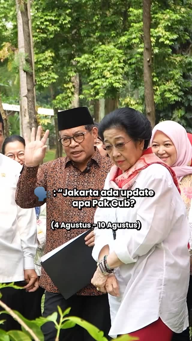Seminggu di Jakarta: 4-10 Agustus 2025